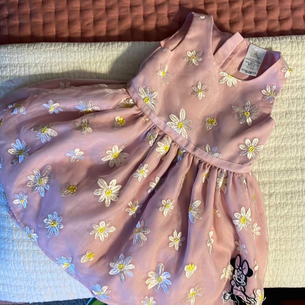 Girls Minnie Mouse Party Dress